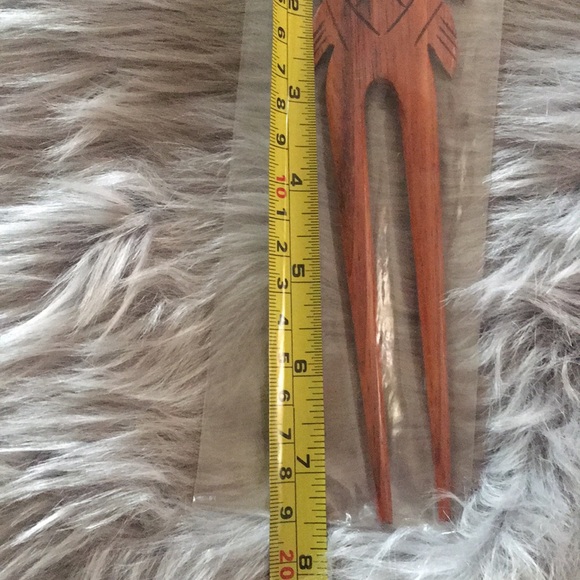 ☄️clearance item☄️🆕 wooden hair pick - Picture 4 of 4